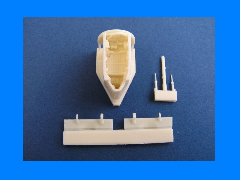 U48-29 Harrier wheel bay set 1/48